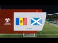 Moldova vs Scotland | Zimbru Stadium | 2022 FIFA World Cup Qualifiers | PES 2021