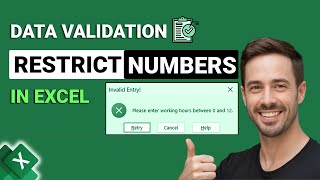 Excel Data Validation: Prevent Wrong Entries!