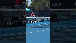 루블레프 리턴 할 수 있는 테린이 있나요? #tennis #테니스 #루블레프