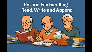 Python File handling - Read, Write and Append