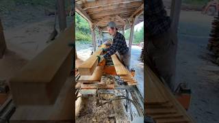 Milling Cedar Siding #woodworking #milling #sawmill #norwood #Norwood HD36