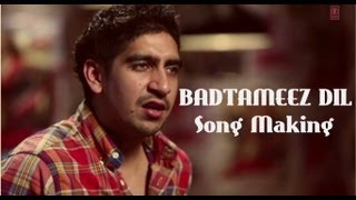 Badtameez Dil Song Making Yeh Jawaani Hai Deewani | Ranbir Kapoor, Deepika Padukone, Ayan Mukerji
