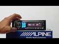 วิธีเปิดการตั้งค่า aux ของ alpine dva 9861e