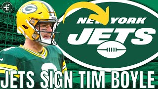 BREAKING: New York Jets SIGN Tim Boyle | Reuniting With Nathaniel Hackett | Is Aaron Rodgers Next?