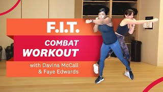 F.I.T. Combat Workout with Davina McCall \u0026 Faye Edwards