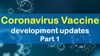 Coronavirus Covid 19 Vaccine development updates from Israel, England, United States, France, India