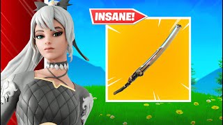 FAIRE TOP 1 QU'AVEC la LAME CINÉTIQUE sur FORTNITE ! 🗡️