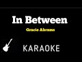 Gracie Abrams - In Between | Karaoke Guitar Instrumental