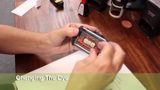 TUTORIAL : TRODAT PROFESSIONAL DATER SELF-INKING STAMP