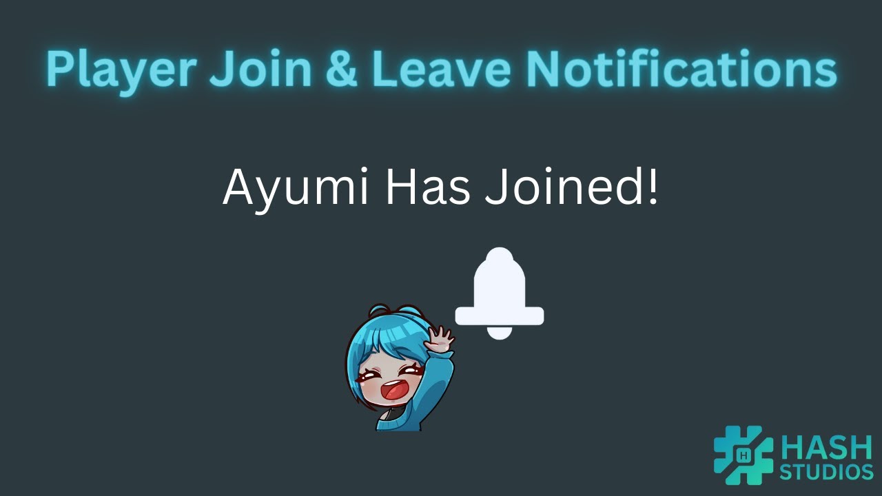 Hash Studios Player Notifications Udonsharp Sdk3 Pc Showcase