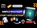Day 12 | Simple WhatsApp Chat App Using HTML CSS & JS Free Source Code | Link in the Description |