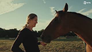 Victoria Azarenka Goes Horseback Riding 🐴