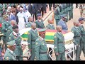 President Mnangagwa presides over burial of the late Brigadier General (RTD) Mark Chimwanza