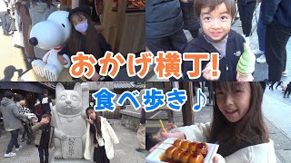 【伊勢神宮】おかげ横丁食べ歩きの旅♪久しぶりに行ったら新しいお店が沢山増えてた😃