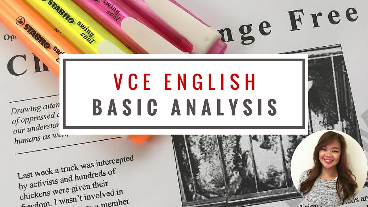 VCE English - Language Analysis: BASIC - YouTube