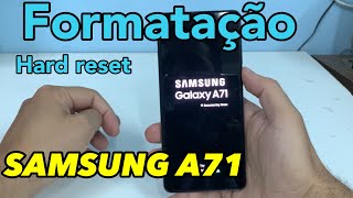 Como formatar SAMSUNG GALAXY A71 ( SM-A715F/DS ) - Hard Reset Desbloquear Formatar (Remover Senha)