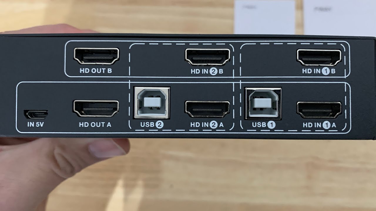 Best Kvm Switch Hdmi 2 Port Dual Monitor - Folderpassa