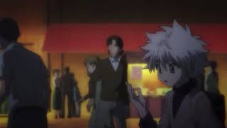 Killua pushes Retz but then...