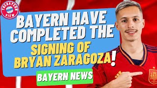 Bayern have completed the signing of Bryan Zaragoza for €15m!! - Bayern Munich Transfer News