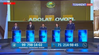 Adolat ovozi | Алимент масалалари [11.11.2021]