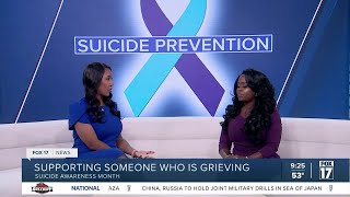 Navigating complex grief after suicide of a loved one