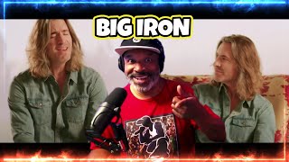 Producer REACTS To BIG IRON - Low Bass Singer Cover - Geoff Castellucci | THIS IS IMPOSSIBLE