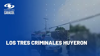 Abandonada en una vía, aparece camioneta robada a esposos en Bogotá