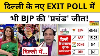 Delhi Election Result से पहले नए EXIT POLL में BJP, AAP को कितनी सीटें?|Tnnb|Hindi News