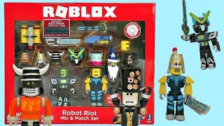 roblox toys surprise blind boxes unboxing toy review