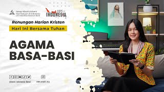 AGAMA BASA-BASI - RENUNGAN HARIAN KRISTEN