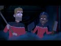 old doctor save everyone from the infection star trek lower decks 05x05 scene