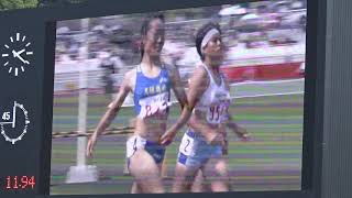 2015年IH 陸上 女子 100m 準決勝