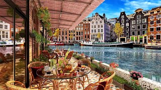 Summer Jazz Music & Relaxing Bossa Nova Positive at Outdoor Coffee Shop Ambience for Good Mood,Relax