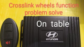 crosslink wheels remote matching  reset and wiring diagram function problem solve