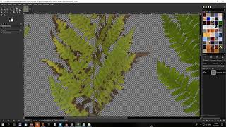 Add Opacity Map to Texture for Unity - Quixel Prefab Fix(gimp)