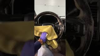 Interior Detail on a Work Truck, It’s like Magic! | Auto Detailing #shorts