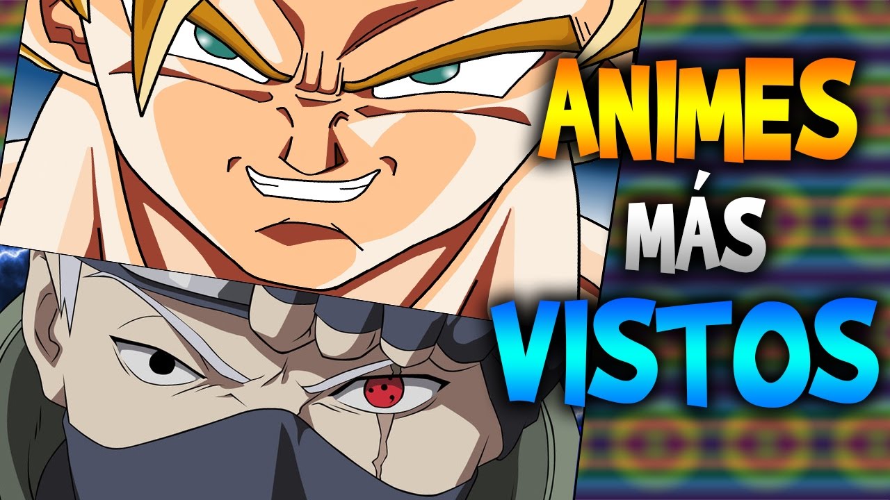 LOS 5 ANIMES MÁS VISTOS DE LA HISTORIA - YouTube