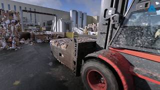 ANDRITZ Recycling – Pulp and paper rejects recycling plant in operation