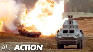 KITT Vs. Tank | Knight Rider | All Action