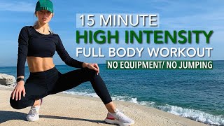 15 MIN FULL BODY HIIT/LOW IMPACT/- Angela Kajo