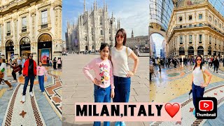 Visit to Milan,Italy/Plz Subscribe🙏#bengalivlog#duomomilano#galleriavittorioemanuele #milan#italy