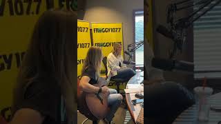 Original - Just Me at Froggy 107.7 Interview. Sarah Sheriff on guitar.