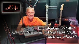 BluGuitar AMP1 - Channel vs Master Volume #deeflexxrecording