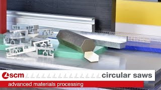 SCM Circular Saws Advanced materials processing