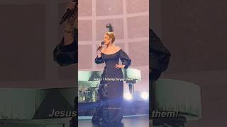 Adele hilariously forgot her own lyrics 😂 #shorts #adele