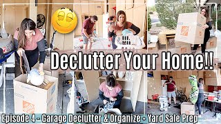 *NEW* DECLUTTER YOUR HOME | episode 4 :: Garage Clean Declutter & Organize with Me 2023