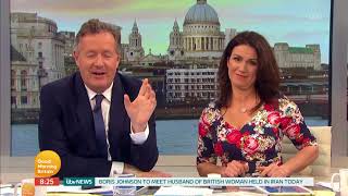 Piers Reacts to Losing to Martina Navratilova! | Good Morning Britain