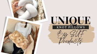 Unraveling the Magic of SÜF Products Knot Pillows | Unique handcrafted Home decor | Made in USA