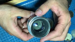 Very rare lens helios 44 diaphragm 22