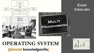 1.2.4 Multi programming operating system with it's examples,properties, limitation & comparison
